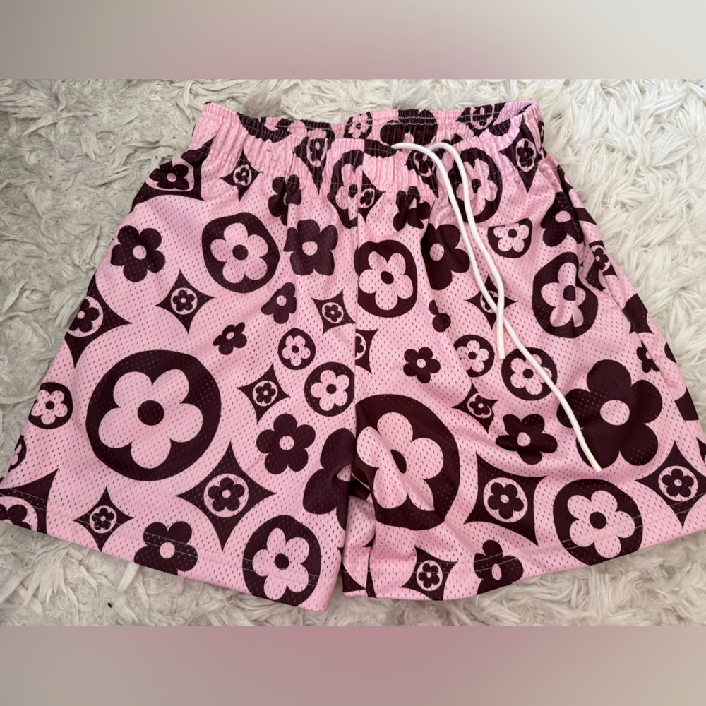 Bravest Studios pink mesh shorts men’s L